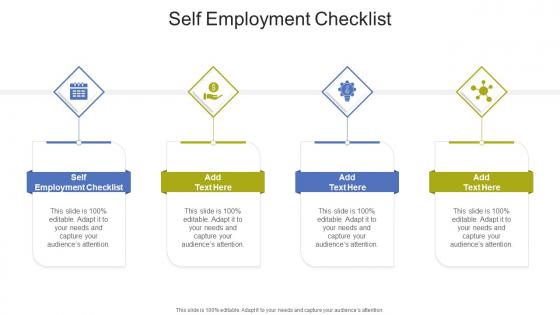 Self Employment Checklist In Powerpoint And Google Slides Cpb