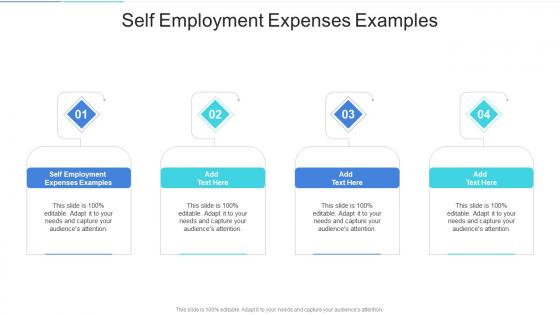 Self Employment Expenses Examples In Powerpoint And Google Slides Cpb