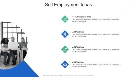 Self Employment Ideas In Powerpoint And Google Slides Cpb