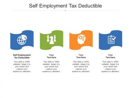 Self employment tax deductible ppt powerpoint presentation summary cpb