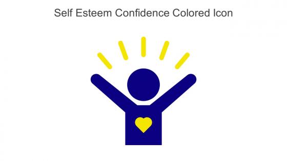 Self Esteem Confidence Colored Icon In Powerpoint Pptx Png And Editable Eps Format