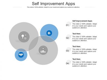 Self improvement apps ppt powerpoint presentation model skills cpb