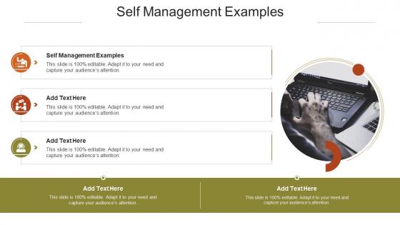 Self Management Examples In Powerpoint And Google Slides Cpb