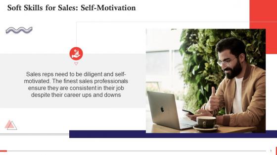 Self Motivation As A Soft Skill Required For Sales Training Ppt