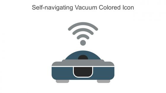 Self Navigating Vacuum Colored Icon In Powerpoint Pptx Png And Editable Eps Format