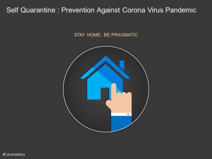 Self quarantine social distancing prevention against coronavirus