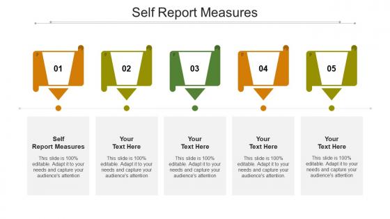 Self report measures ppt powerpoint presentation styles mockup cpb