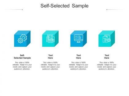 Self selected sample ppt powerpoint presentation portfolio designs cpb