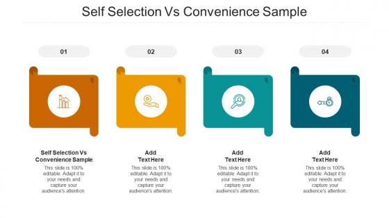 Self Selection Vs Convenience Sample Ppt Powerpoint Presentation Gallery Cpb