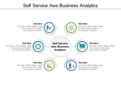 Self service aws business analytics ppt powerpoint presentation professional example cpb