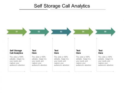 Self storage call analytics ppt powerpoint presentation infographics sample cpb