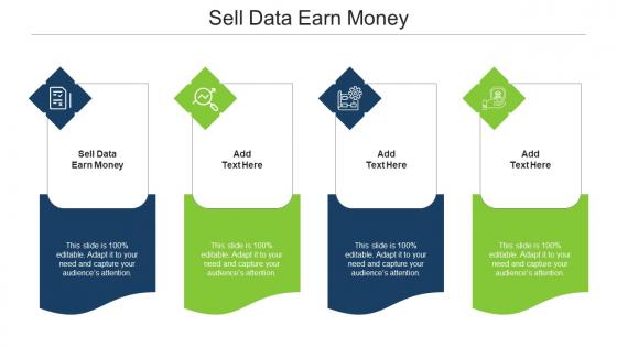 Sell Data Earn Money Ppt Powerpoint Presentation Diagram Graph Charts Cpb