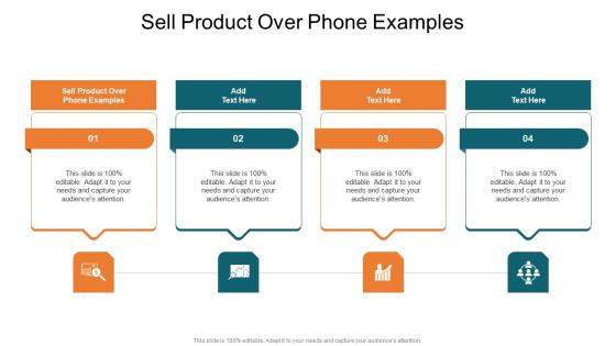 Sell Product Over Phone Examples In Powerpoint And Google Slides Cpb