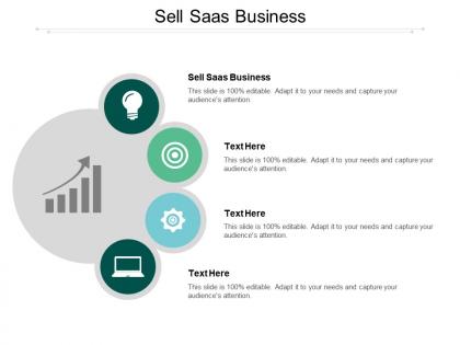 Sell saas business ppt powerpoint presentation styles examples cpb