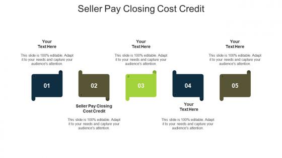 Seller pay closing cost credit ppt powerpoint presentation ideas objects cpb