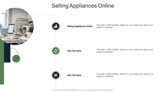 Selling Appliances Online In Powerpoint And Google Slides Cpb