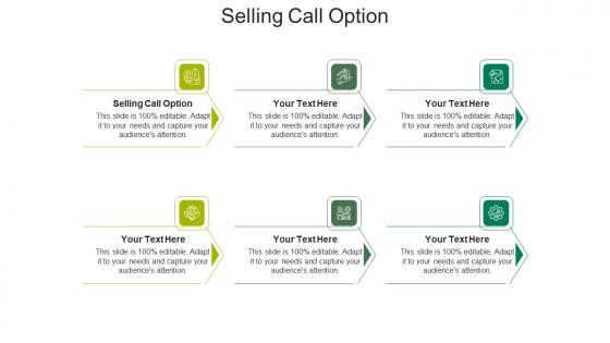 Selling call option ppt powerpoint presentation slides maker cpb