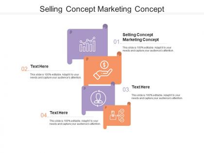 Selling concept marketing concept ppt powerpoint presentation visual aids professional cpb