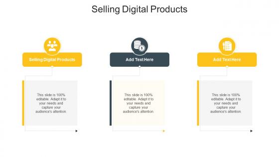 Selling Digital Products Ppt Powerpoint Presentation Gallery Microsoft Cpb