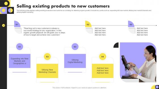Selling Existing Products To New Customers Year Over Year Organization Growth Playbook