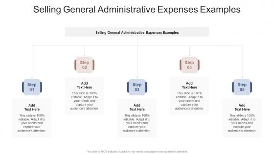 Selling General Administrative Expenses Examples In Powerpoint And Google Slides Cpb