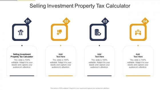 Selling Investment Property Tax Calculator In Powerpoint And Google Slides Cpb