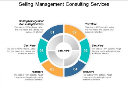 Selling management consulting services ppt powerpoint presentation summary slide cpb