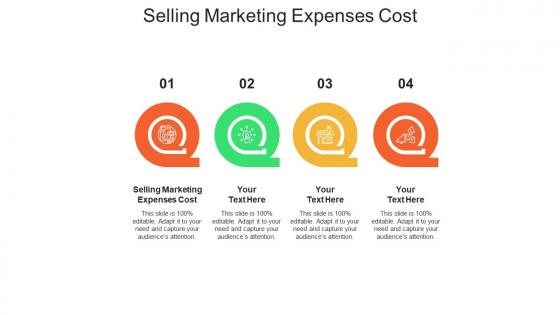 Selling marketing expenses cost ppt powerpoint presentation summary images cpb