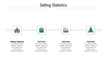 Selling statistics ppt powerpoint presentation icon example file cpb