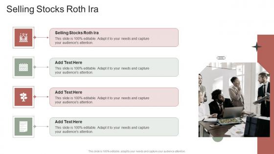 Selling Stocks Roth Ira In Powerpoint And Google Slides Cpb