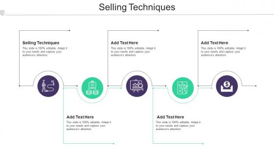 Selling Techniques In Powerpoint And Google Slides Cpb