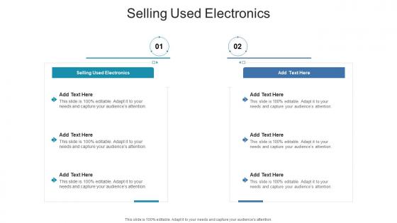 Selling Used Electronics In Powerpoint And Google Slides Cpb