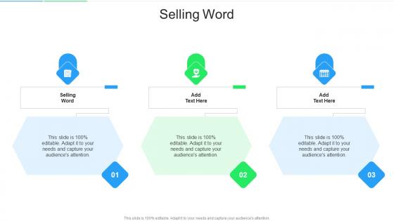 Selling Word In Powerpoint And Google Slides Cpb