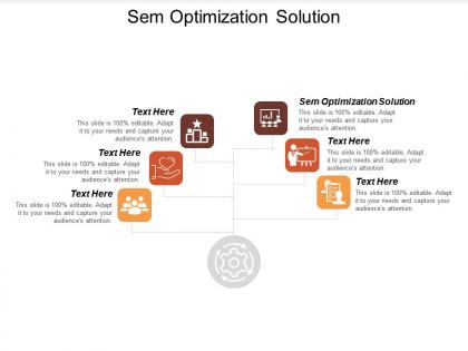 Sem optimization solution ppt powerpoint presentation outline graphic images cpb