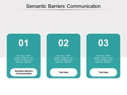 Semantic barriers communication ppt powerpoint presentation file cpb