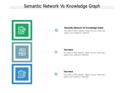 Semantic network vs knowledge graph ppt powerpoint presentation slides template cpb