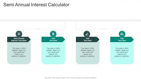 Semi Annual Interest Calculator In Powerpoint And Google Slides Cpb