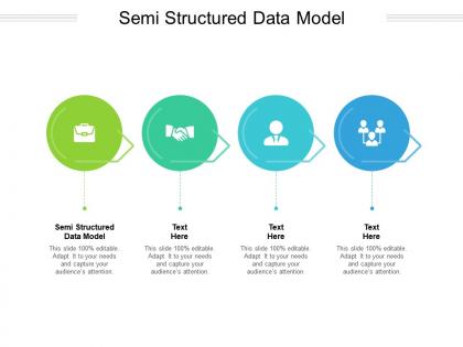 Semi structured data model ppt powerpoint presentation portfolio graphics pictures cpb