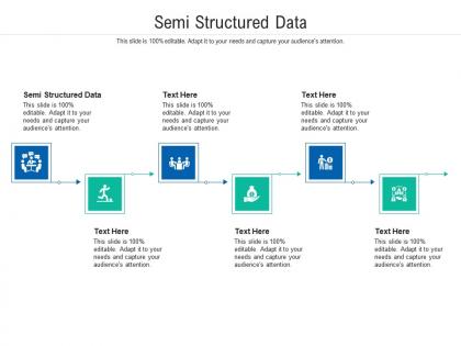 Semi structured data ppt powerpoint presentation gallery show cpb
