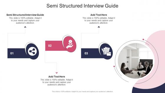 Semi Structured Interview Guide In Powerpoint And Google Slides Cpb