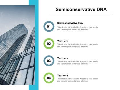 Semiconservative dna ppt powerpoint presentation visual aids cpb