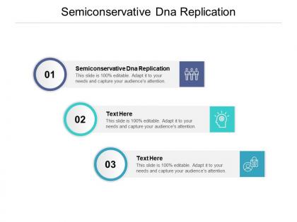 Semiconservative dna replication ppt powerpoint presentation gallery graphics cpb