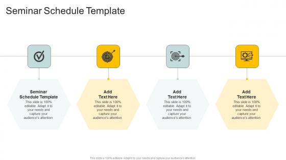 Seminar Schedule Template In Powerpoint And Google Slides Cpb