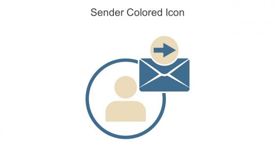 Sender Colored Icon In Powerpoint Pptx Png And Editable Eps Format