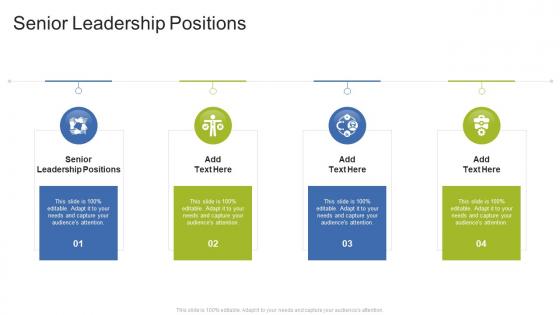 Senior Leadership Positions In Powerpoint And Google Slides Cpb