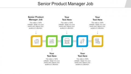 Senior product manager job ppt powerpoint presentation model deck cpb