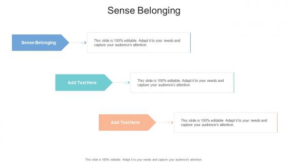 Sense Belonging In Powerpoint And Google Slides Cpb