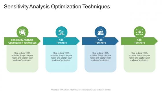 Sensitivity Analysis Optimization Techniques In Powerpoint And Google Slides Cpb
