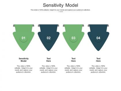 Sensitivity model ppt powerpoint presentation infographic template grid cpb