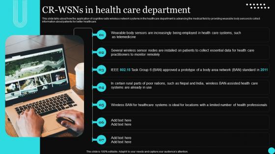 Sensor Networks IT CR WSNs In Health Care Department Ppt Information